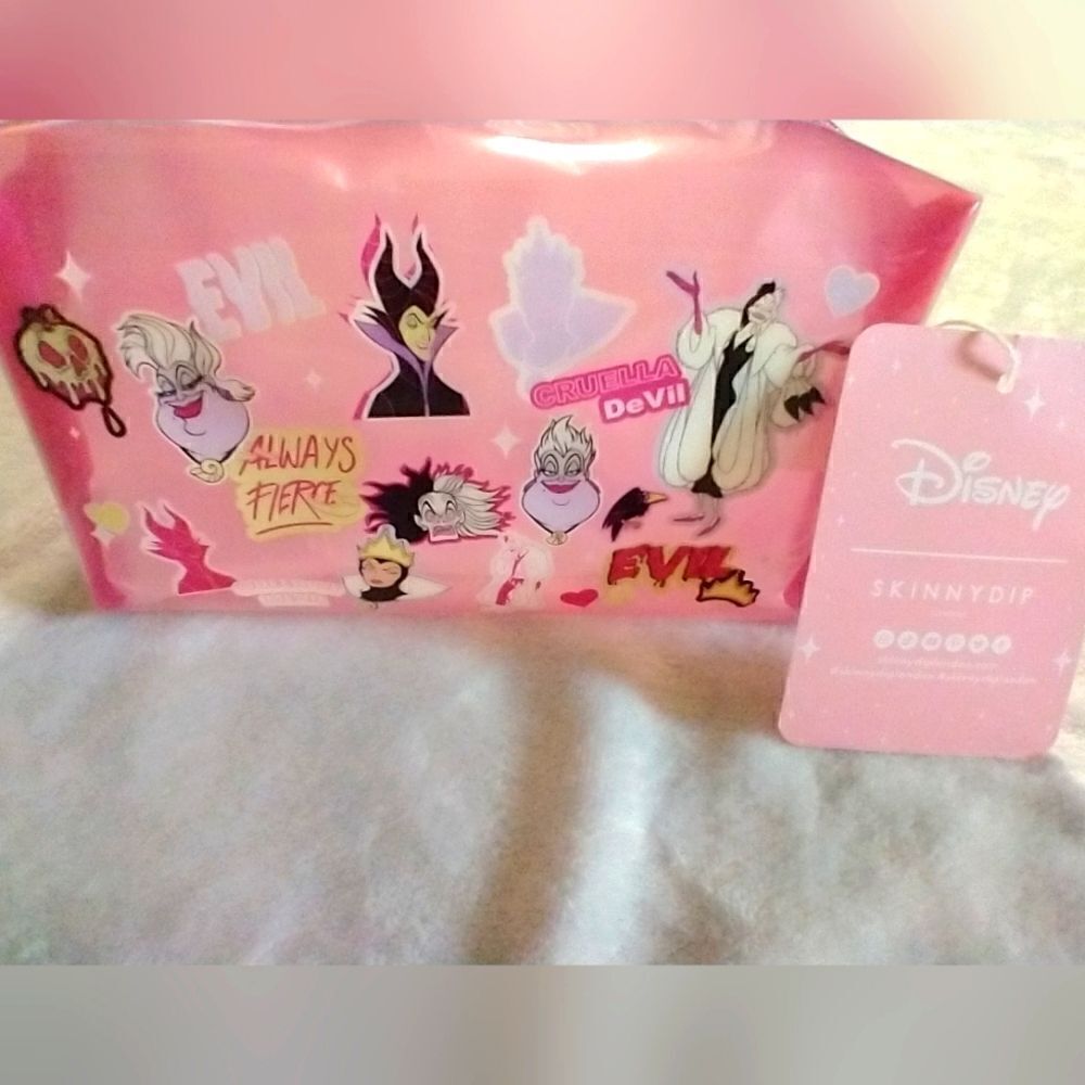 Skinny Dip Disney Villains Makeup Bag